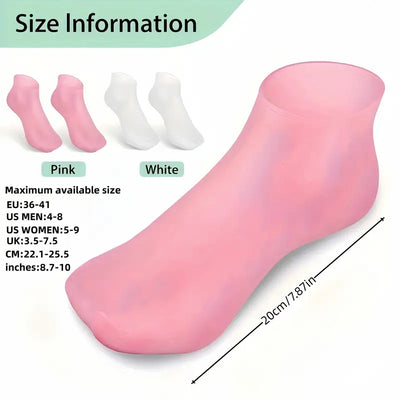 New Moisturizing Silicon Socks: Soothe, Heal, and Pamper Your Feet