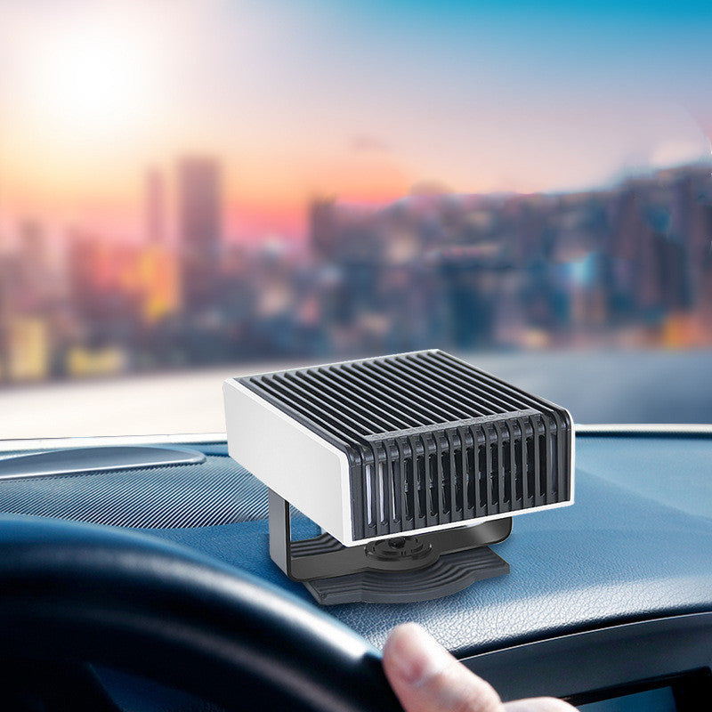 Car Heater Portable Car Heater Defrost Heater 180-degree Rotation Car Heater & Cooling Fan 2 In 1 Fast Heating Low Noise