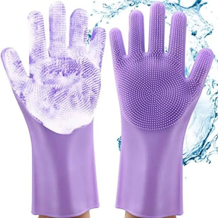 Silicon Dishwashing Gloves