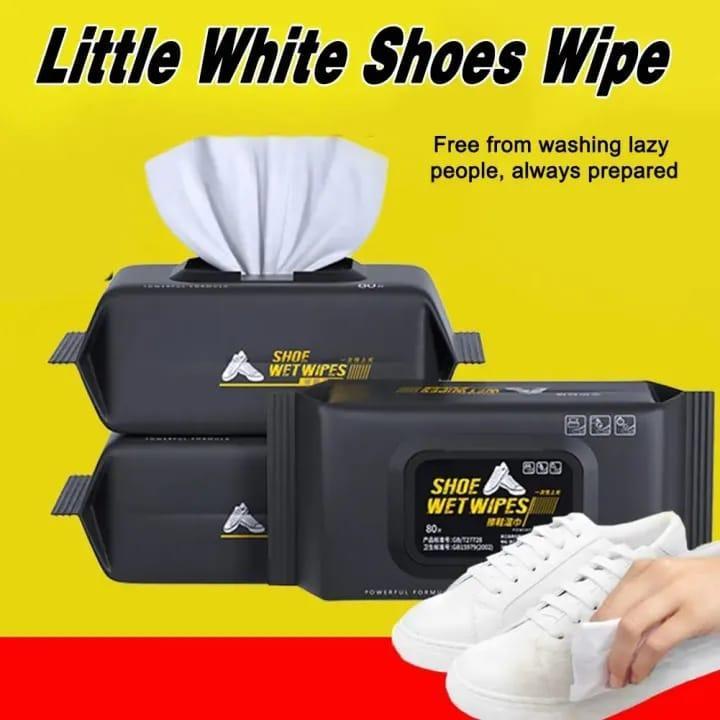 Disposable Shoes Clean Wipes Portable 80pcs