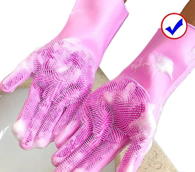 Silicon Dishwashing Gloves