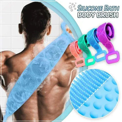 Silicone Body Bath Scrubber Pack of 2