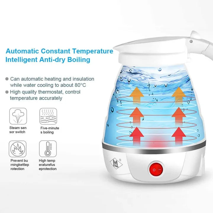 Foldable Electric Kettle -1000ML ( Full Size)